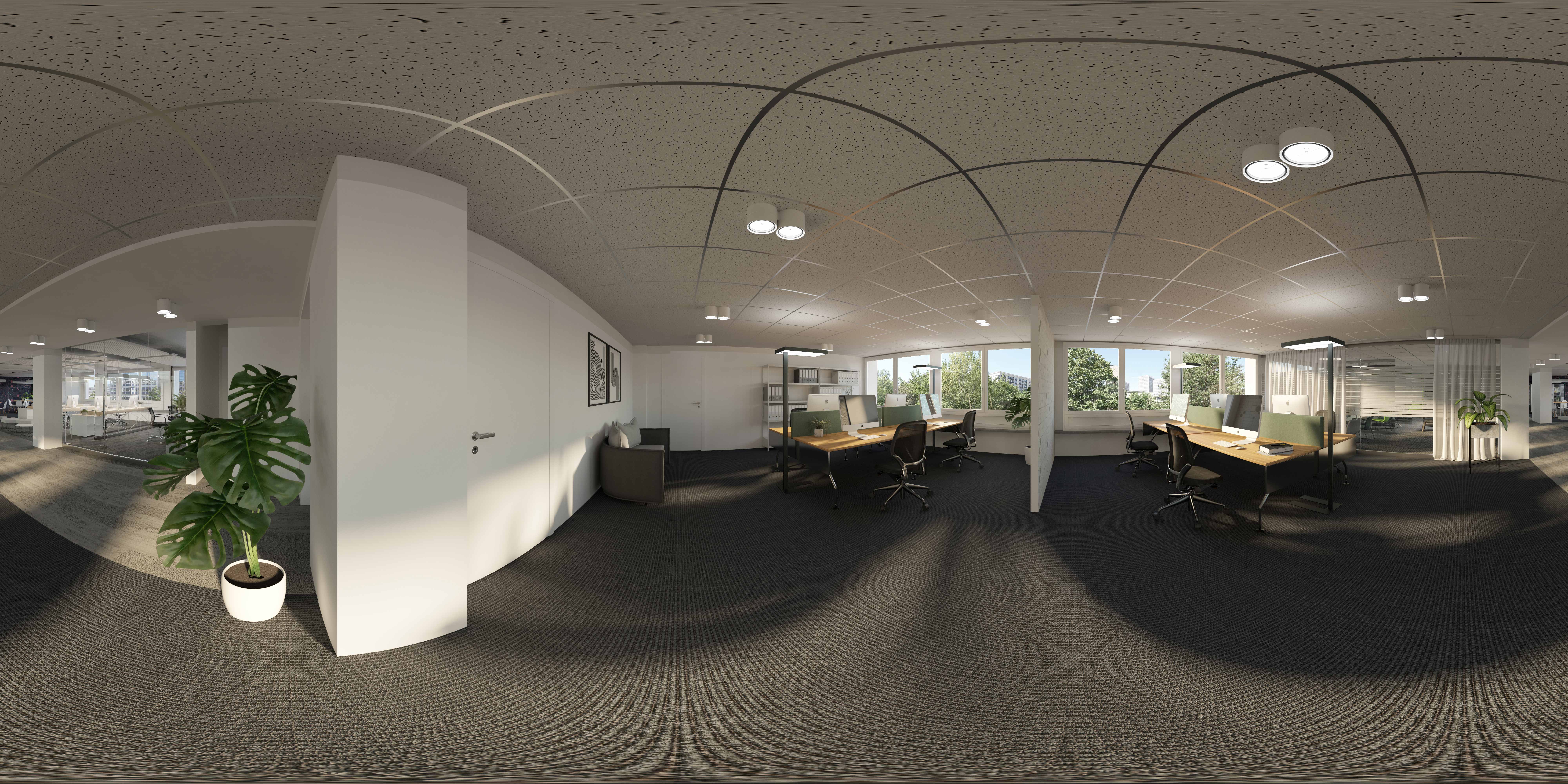 BlueWhite Business Center Buero Vermietung Zuerich Oerlikon Hagenholzstrasse 81/81A